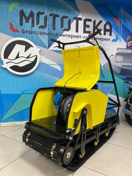 Мотобуксировщик Рыбак Старт 15 л.с.. Dinking. металлический капот (база 1430 мм) | Мототека Мотобуксировщик Рыбак Старт 15 л.с.. Dinking. металлический капот (база 1430 мм) | Мототека